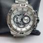 Invicta 25479 Over Size Stainless Steel 100M WR Silver Tone Men Watch 285g image number 4