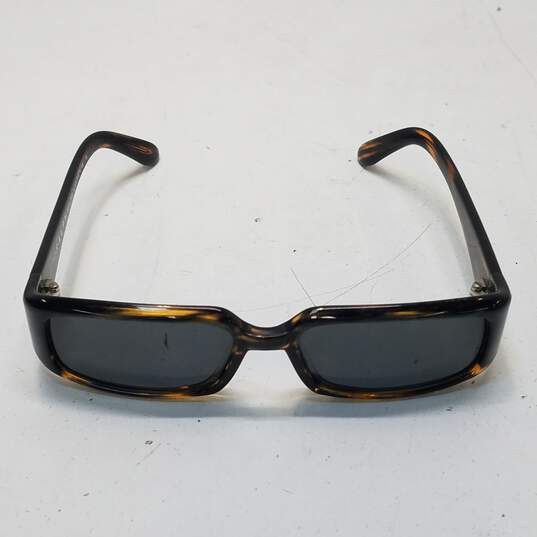 Ralph Lauren Brown Tortoise Shell Rectangular Sunglasses image number 2