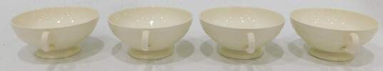 Vintage Wedgwood Wellesley Set Of 4 Double Handle Cream Soup Bowls image number 1