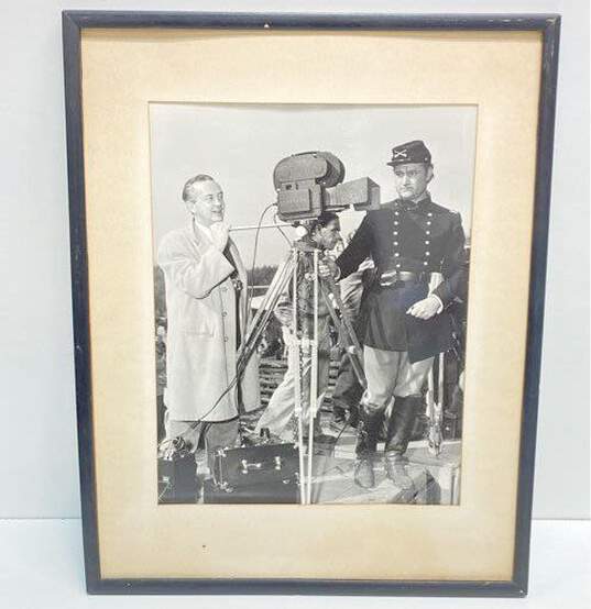 Framed & Matted 10 x 13 B&W Photo of Red Skeleton + Edward Sedgewick image number 1