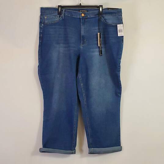 Nanette Lepore Women Blue Jeans Sz 24 NWT image number 1