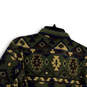 NWT Womens Green Aztec Print Mock Neck Long Sleeve Pullover Sweater Size S image number 4