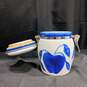 Vintage Blue and White Ceramic Jar image number 5