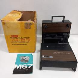 Vintage Instamatic M 67 Movie Projector In Opened Box
