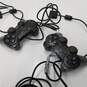 Lot of 2 PlayStation 2 Controllers for Parts and Repair image number 5