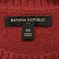 Banana Republic Women's Red LS Knit Sweater Size XS image number 3