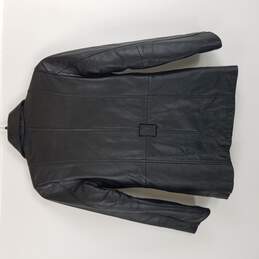 Caravelle Women Black Leather Jacket S alternative image