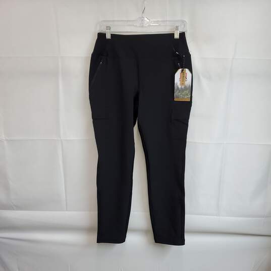Avalanche Black High Waisted Pant WM Size S NWT image number 1