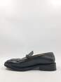 Vtg Ferragamo Black Loafers M 7.5E(3) COA image number 2