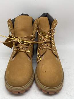 Boys 12909 Light Brown Waterproof Lace Up Ankle Boots Size 6.5 M 0557977-G
