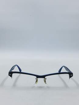 Ray-Ban Blue Rimless Rectangle Eyeglasses alternative image