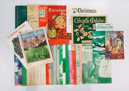Various Holiday Music Books and Sheet Music (32)