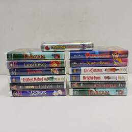 Bundle of 13 VHS tapes