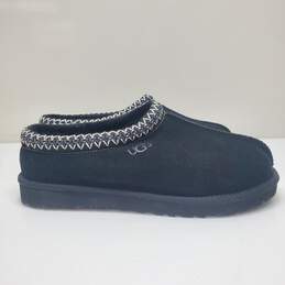 UGG Tasman for Men Casual House Shoes in Black Suede Size 8 LIKE NEW