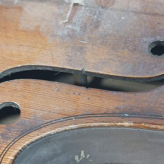 Vintage 4 String Antonius Stradivarius Cremonensis Faciebat Anno 17 Violin image number 5