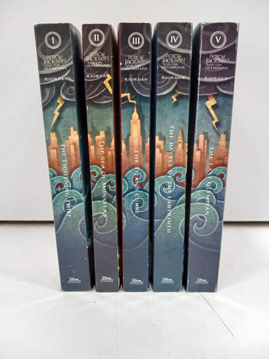 5 Percy Jackson Soft Cover Books image number 3