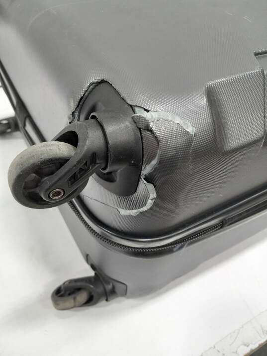 Delsey Charcoal/Black Hardside Spinner Luggage image number 5