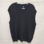 Callaway MN's Black 100% Merino Wool Golf Vest Size L image number 1