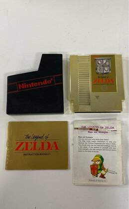 The Legend of Zelda with Manual - NES (1st Print, 5-Screw, TM)