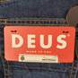 Deus Men Blue Straight Leg Jeans Sz 32 NWT image number 4