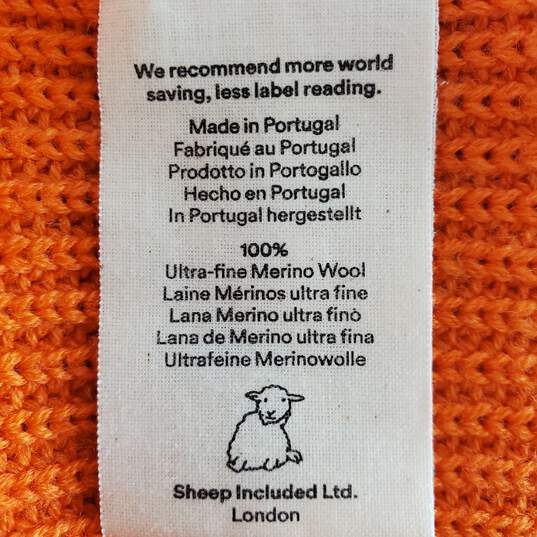 Sheep Inc. Women Orange Sweater 4/XL NWT image number 4