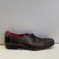 Fly London Leather Distressed Derby Shoes Black 9 image number 1