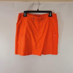 Ralph Lauren Women Orange Skirt 8