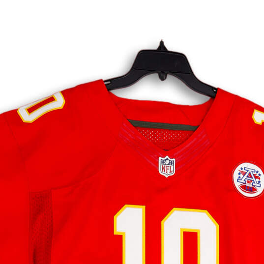 NWT Mens Multicolor Kansas City Chiefs Tyreek Hill #10 NFL Jersey Size XXL image number 3