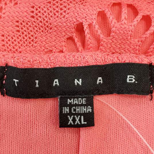 Tiana B. Women Pink Dress XXL NWT image number 3