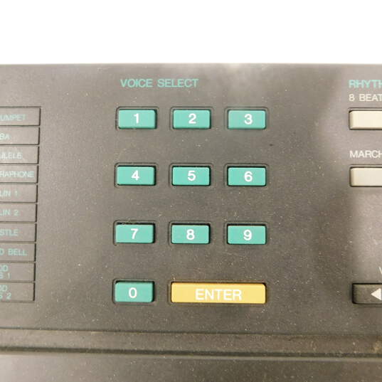 VNTG Yamaha Brand PSS-140 Model PortaSound Electronic Keyboard w/ Power Adapter image number 9