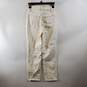 Abercrombie & Fitch Women Cream Jeans Sz 24 NWT image number 3