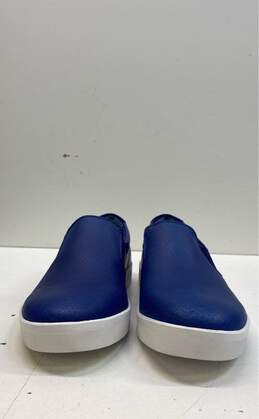 Calvin Klein Ivo Blue Leather Slip On Sneakers Men's Size 8 M alternative image