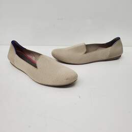 Rothy's WM's Beige Linen Loafers Size 9.5 M alternative image
