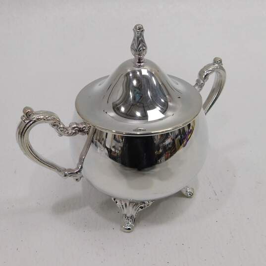 Vintage Oneida USA OL Silver plated Sugar Bowl image number 1