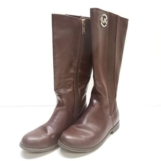 Michael Kors Emma Rubie Women's Boots Chocolate Size 5 image number 5