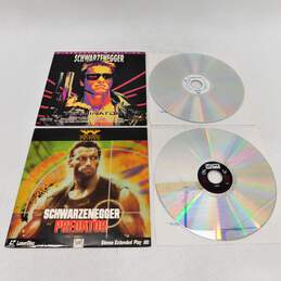 Action Movie Laserdiscs Schwarzenegger Terminator Predator Under Siege alternative image