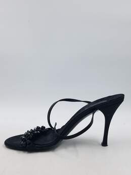 Authentic Gucci Black Embellished Sandal W 8B alternative image