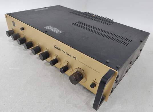 Fanon Brand Pro Power 120 Model Professional Power Amplifier w/ Power Cable (Parts and Repair) image number 3