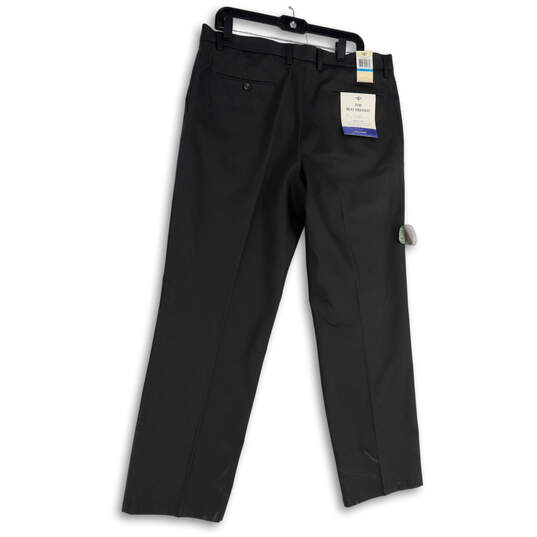 NWT Mens Gray Flat Front Slash Pocket Straight Fit Chino Pants Size 36/32 image number 4
