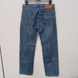 Levi's Men's 569 Blue Loose Straight Jeans Size W32 x L34 alternative image