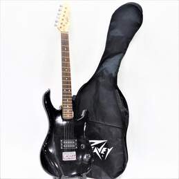 Peavey Brand Rockmaster Model Black 6-String Electric Guitar w/ Soft Gig Bag