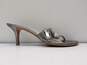 Christian Dior Grey Slip On Sandal Size 7.5 (Authenticated) image number 1