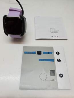 Fitbit Versa Lite Edition w/ Purple Wrist Strap alternative image