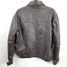 Cougar Leather Men Brown Leather Jacket XL alternative image
