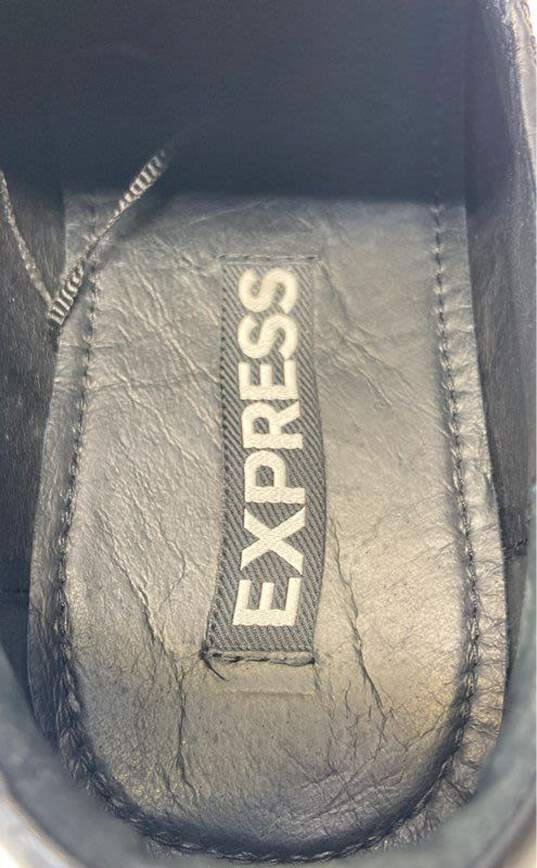 Express Black Loafer Dress Shoe Men 7 image number 6