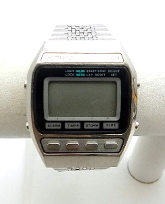Buy the Vintage Seiko A547-500B Alarm Chronograph Digital Watch |  GoodwillFinds