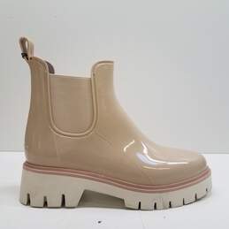 Dolce Vita Thundr Tan Rubber Rain Boots Women's Size 9 M