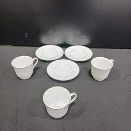 Bundle of 3 Carlton China Tea Cups & Saucers Plymouth 303