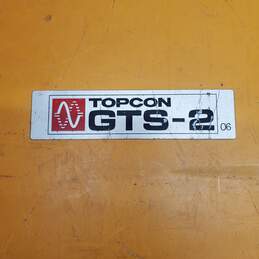 Untested Topcon GTS-213 Electronic Surveying Total Station w/ Hard Case alternative image