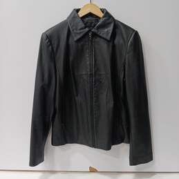Maxima Wilson Men's Leather Jacket Size XL